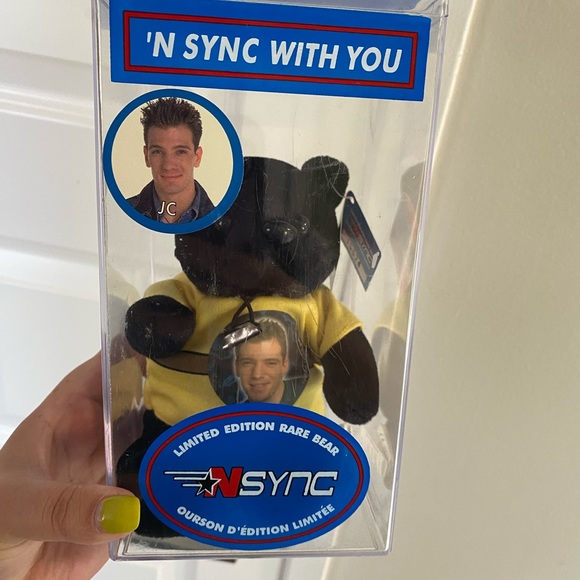 NSYNC 2000 Rare Bear Limited Edition collectible JC y2k - Picture 7 of 9